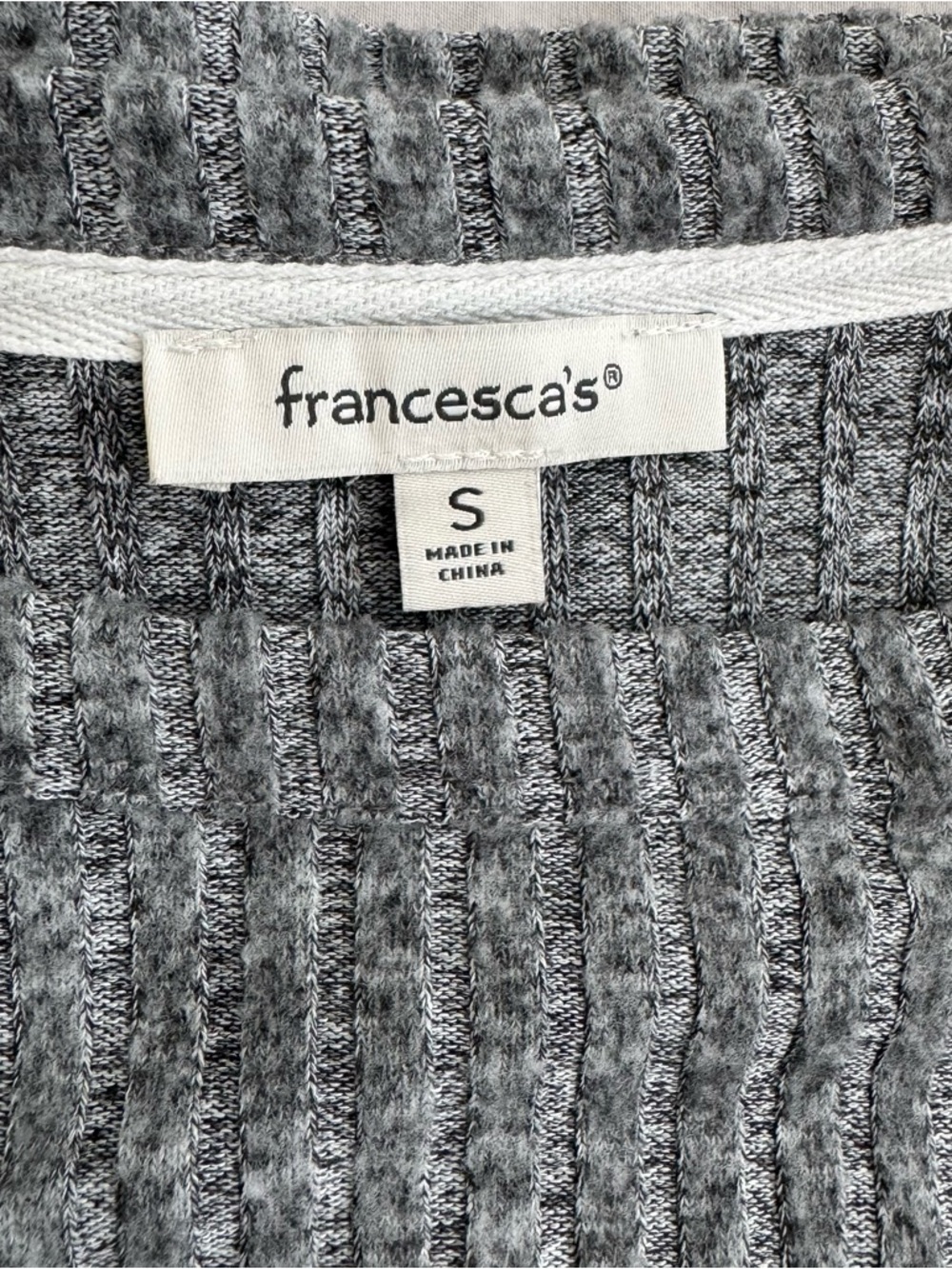 Cozy Ribbed Pocket Sweater - Gray - Picture 6 of 9